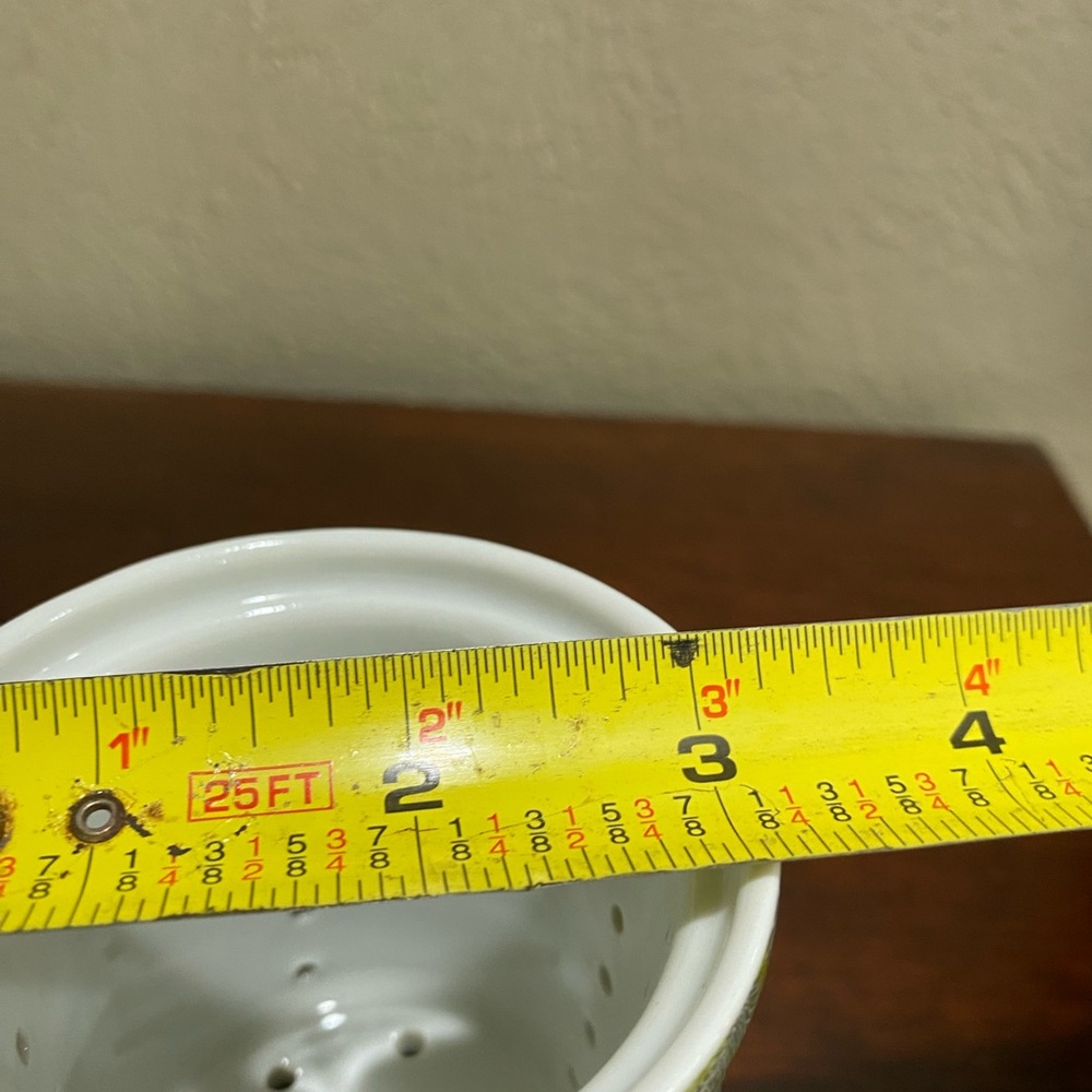 World Market, Ceramic, 3 Piece Tea Cup with Infuser Strainer and Lid - Picture 9 of 9